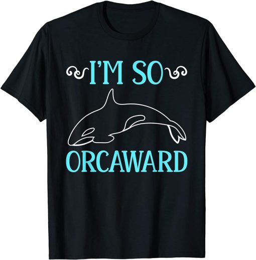 Funny Orca Lover Graphic for Women Men Kids Whale T-Shirt