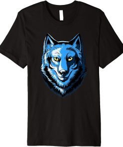 Wolf Gift Design Art Style Wolf Premium T-Shirt